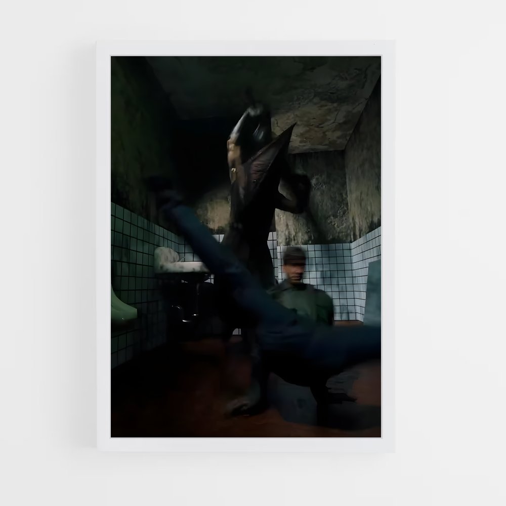 Poster Pyramid head – affiche Silent hill (vue 3)